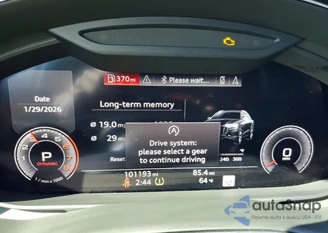 2020 Audi Q8 Prestige S-Line из США, поврежденный, VIN WA1FVAF12LD010053